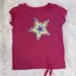 The Children's Place Pink Star Tee
